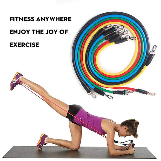 Pull Rope Elastic Rope Strength Training Set - VitalSquare