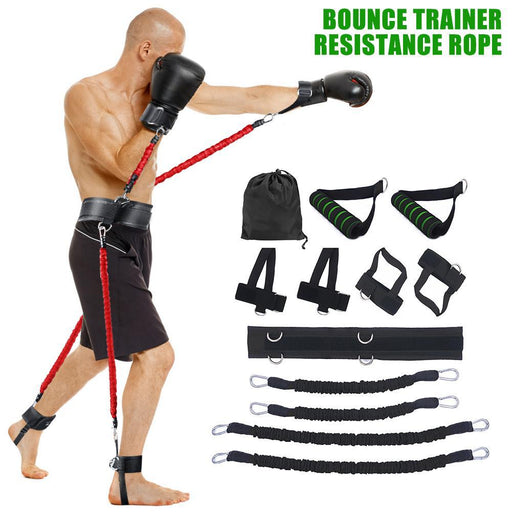 Boxing arm leg bounce strength training device - VitalSquare